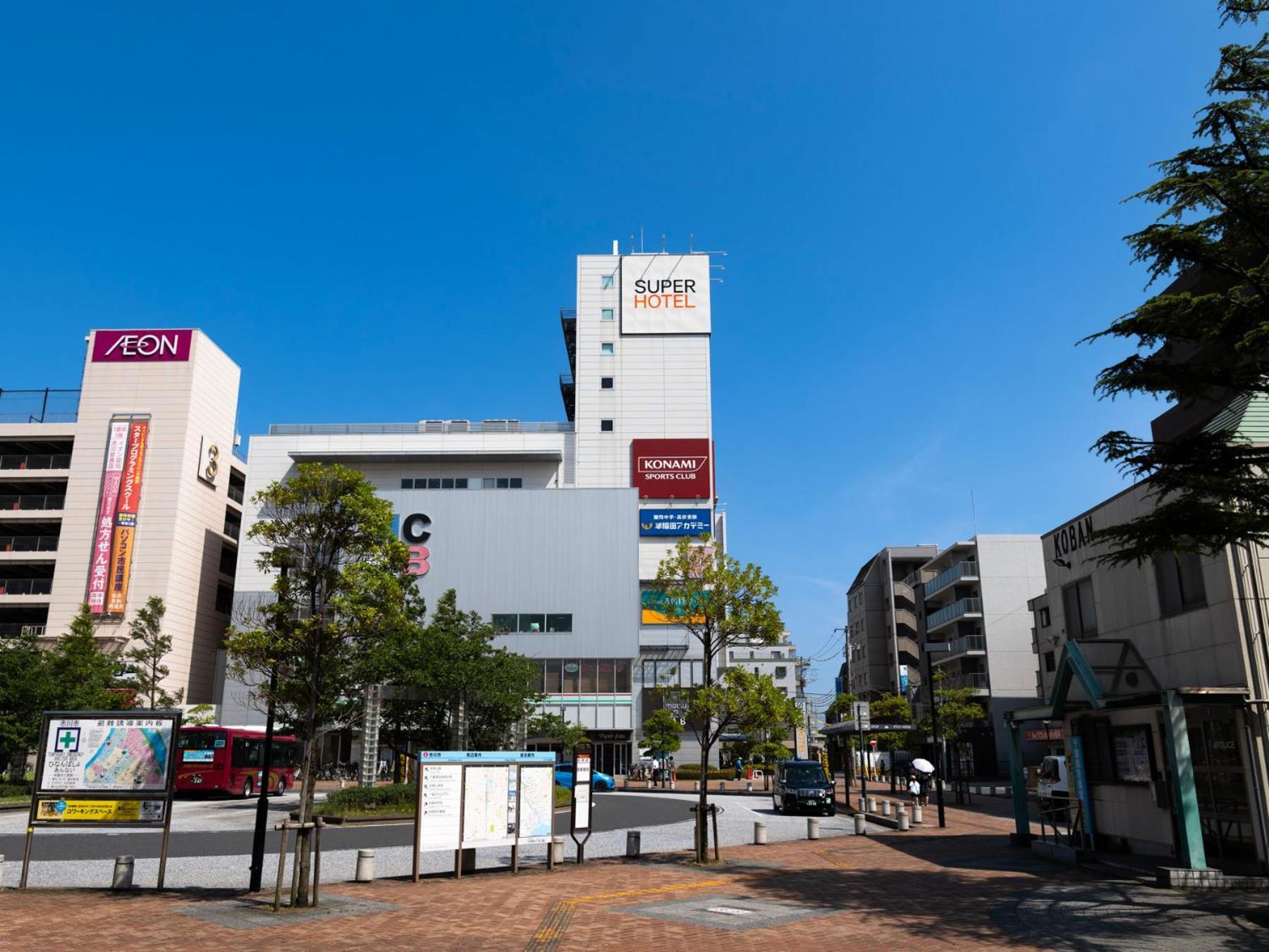 Super Hotel Tozai Line Ichikawa Myoden Ekimae Exterior photo