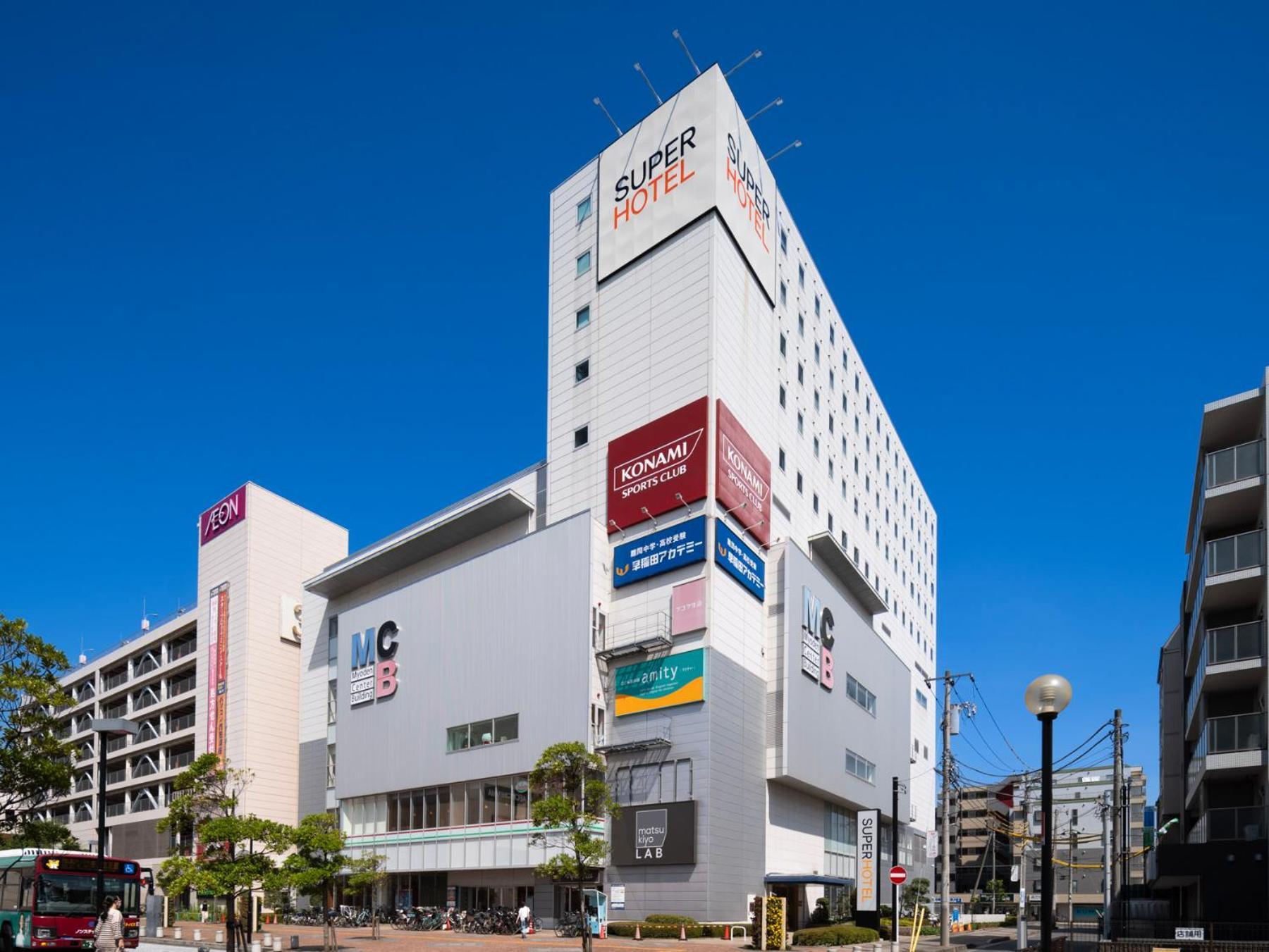 Super Hotel Tozai Line Ichikawa Myoden Ekimae Exterior photo